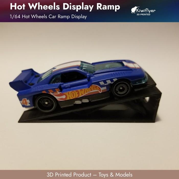 Hot Wheels Display Ramp - Diorama Ramp Pajangan Untuk Diecast Hot Wheels 1:64 - 3D Printed 2