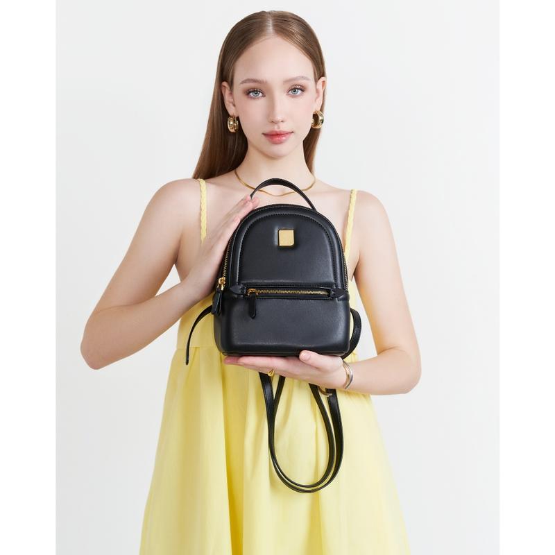 Balo mini nhấn khóa kéo kim loại - BAC 0209 1