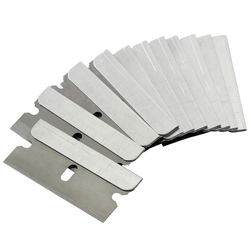 Single Edge Razor Blades, 50 Pack, Silver, Razor Blades Single - TikTok ...