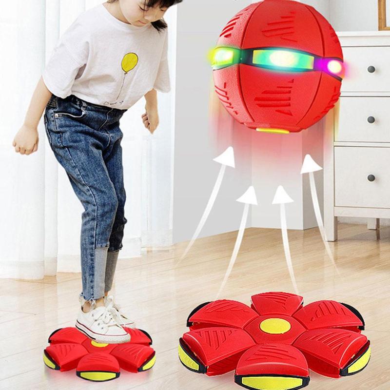 Bóng Nảy, Bóng Bay UFO, Dành Cho Trẻ Em, Đĩa Ném, Bóng Ma Thuật, Thích Hợp Cho Bé Trai Và Bé Gái, Đồ Chơi Thể Thao Ngoài Trời Và Sân Vườn