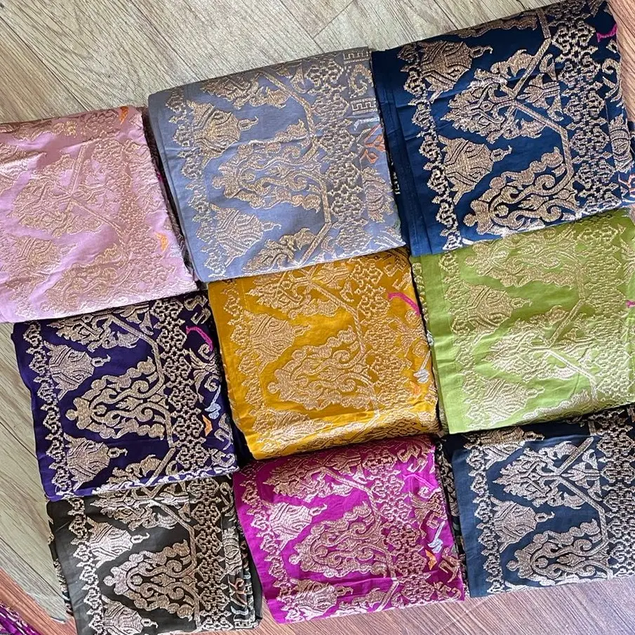 KAMEN LEMBARAN BORDIR SONGKET CENDANA/METALIK