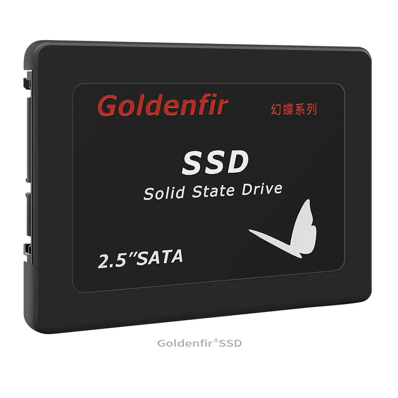 Ổ cứng thể rắn SSD, Goldenfir, 2.5Inch, SATA3, Dung lượng 128GB, 240GB, 360GB, 480GB, Ổ cứng thể rắn nội bộ, Tương thích với máy tính xách tay, Máy tính xách tay và máy tính xách tay, Ổ cứng SSD, Dung lượng 512GB 3