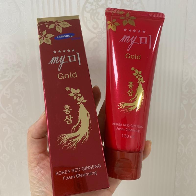 Sữa Rửa Mặt Hồng Sâm Đỏ Hàn Quốc My Gold.