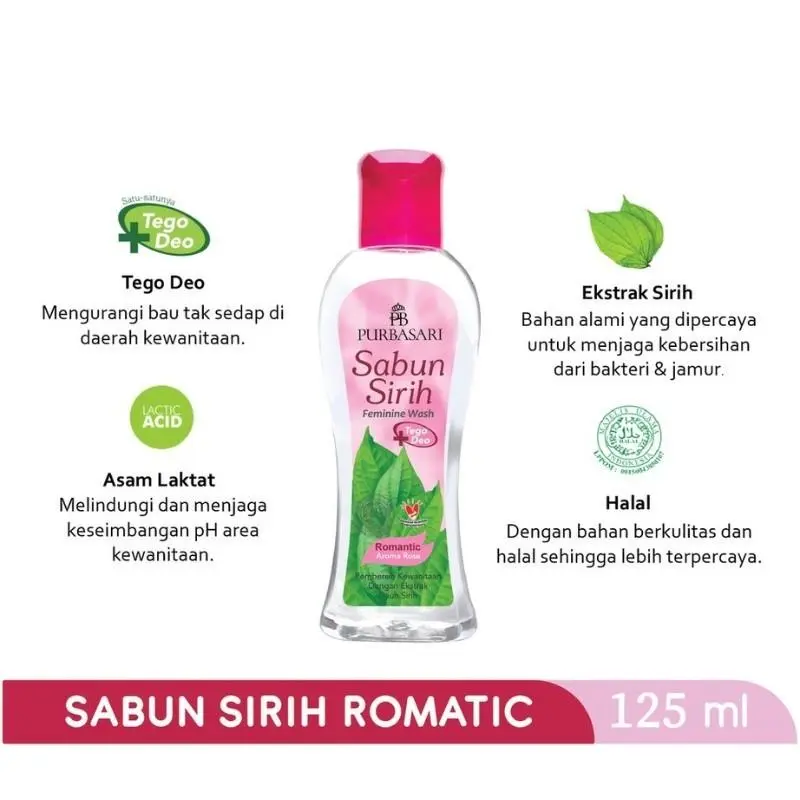 ACEH.DYA PURBASARI Sabun Daun Sirih Pembersih Kewanitaan 125ml Feminine Wash Manjakani Whitening 1