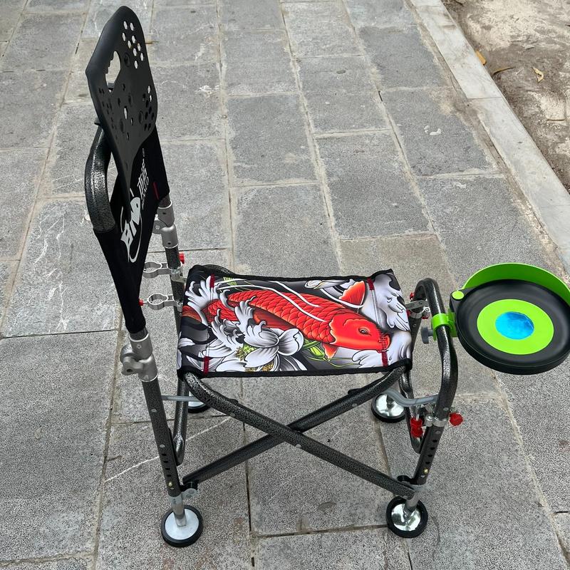 Ghế Câu Cá Ghế Địa Hình Đầy Đủ Phụ Kiện Và Túi Đựng