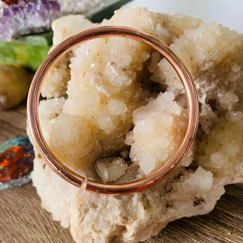 Vòng tay đồng đỏ 4li hỗ trợ sức khoẻ tránh sóng điện từ 0