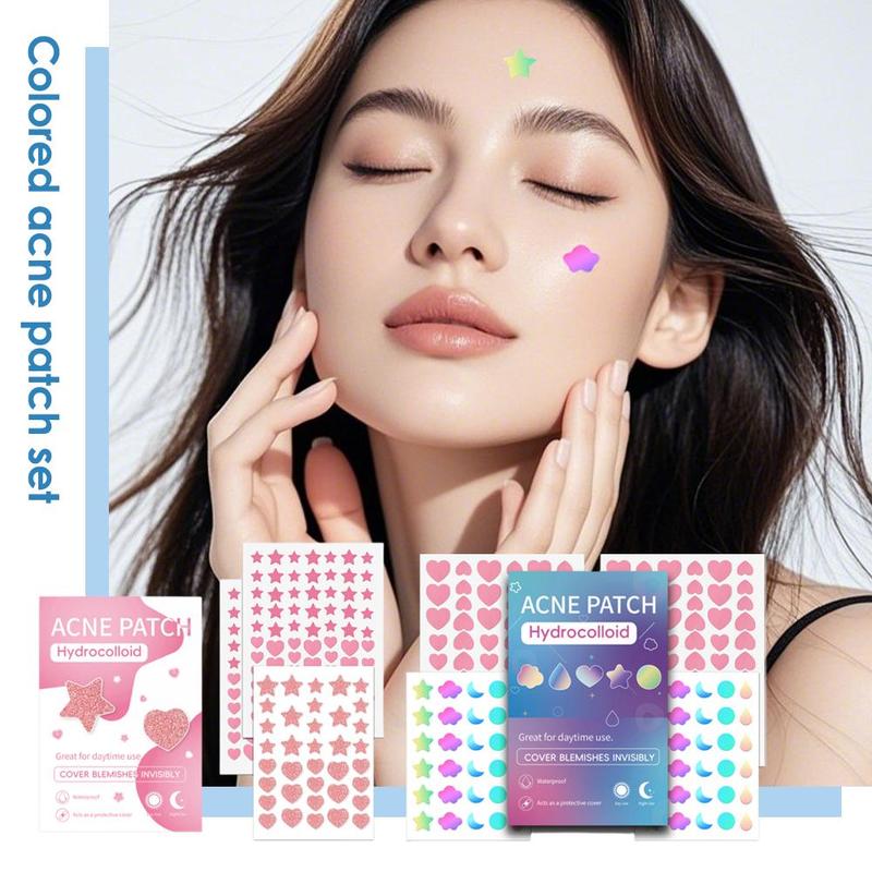 Product Introduction of 600pcs/360pcs/180pcs Hydrocolloid Colorful Acne Patch Mild Non-irritating Acne Pimples Patches 33