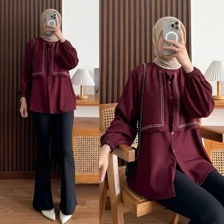 TRIANA TOP BLOUSE LAYER NEW SHAKILLA