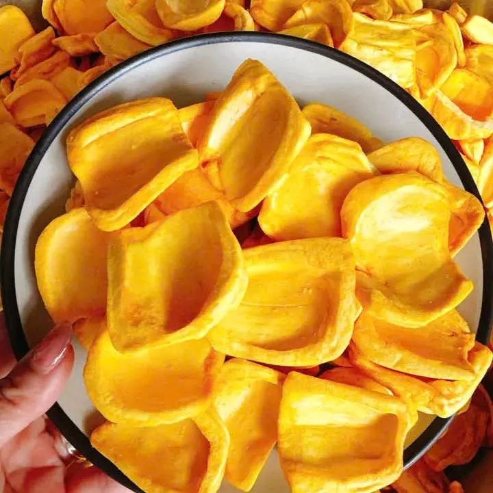 Mít Thái Sấy Giòn Túi 1kg - Hàng Chính Hãng