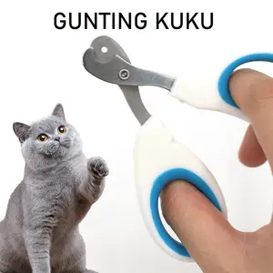 Gunting Kuku Simetris Gunting Kuku Satu Lubang dan Dua Lubang Hewan Peliharaan Kucing Anjing Kelinci Pet Nail Trimmer
