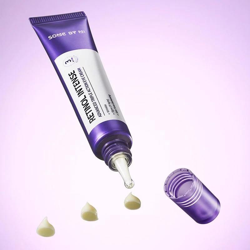 Product Introduction of Kem Mắt RETINOL Ngừa Lão Hóa Some By Mi Intensive Advanced Triple Action Eye Cream 30ml Nữ Dưỡng Mắt Women 1