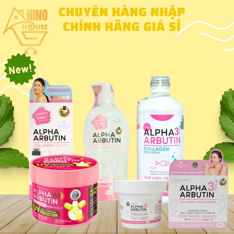 Dưỡng Thể - Kem Dưỡng - Sữa Tắm Alpha Arbutin Thái Lan Hổ Trợ Làm Đẹp Da Dưỡng Da Body - Hinohouse