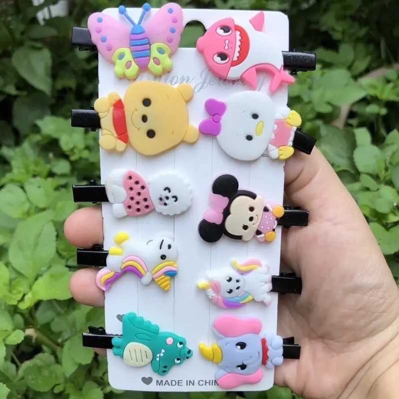 Set 10c kẹp nhựa dẽo [chọn mẫu] 2
