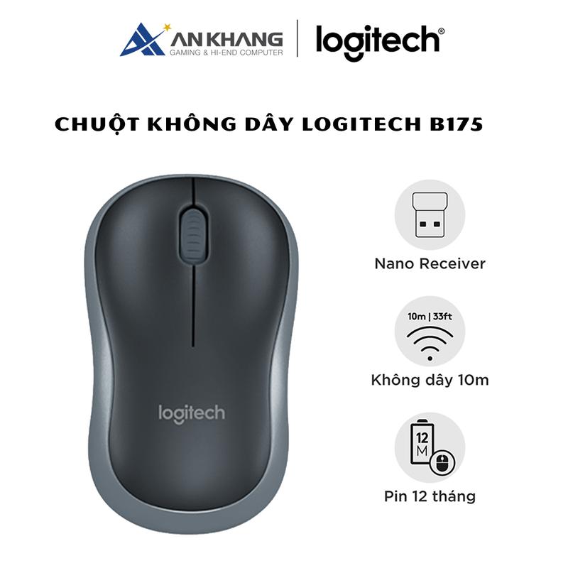 Chuột không dây Logitech B175 chính hãng