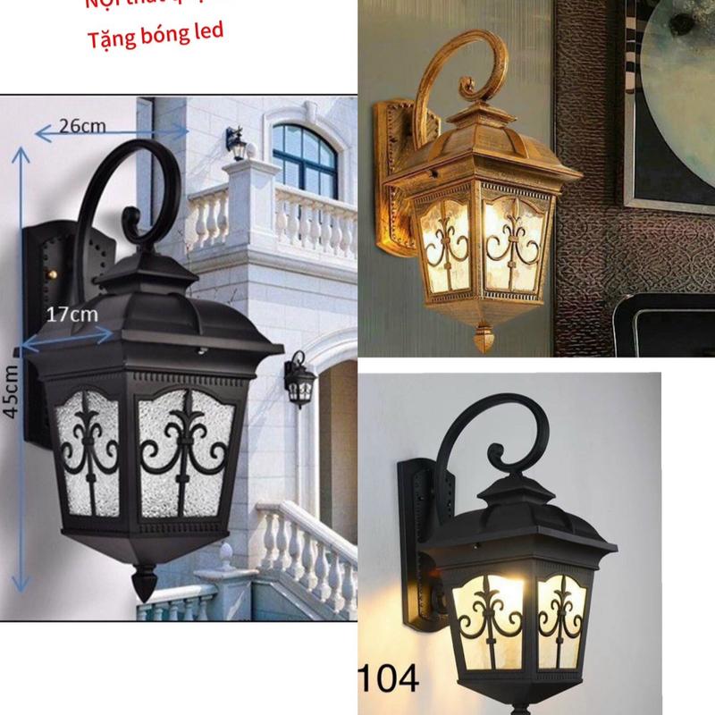 ( NỘI THẤT QUẠT TRẦN ĐÈN BG)    Đèn cột trang trí trong nhà -ngoài trời  -tặng bóng led