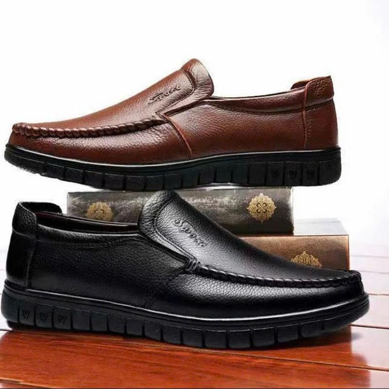 Giày tây nam da cao cấp tăng chiều cao 4 , 5 cm đế khâu 100% , đế cao su non đi rất êm và mềm 8