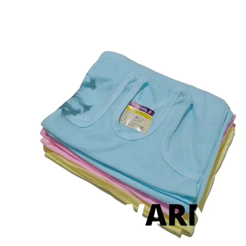 Kaos Dalam Anak Perempuan / Kaos Dalam Warna / Kaos Dalam Anak 1-5 Tahun Bayi Laki-Laki Katun Cewek
