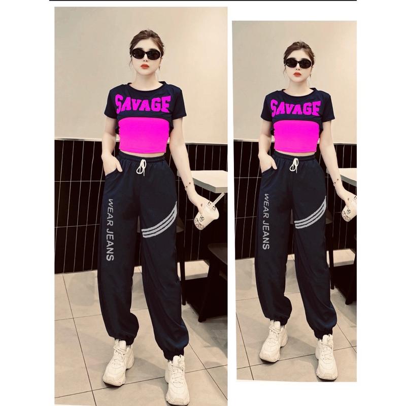 Set đồ tập mới nhất, bộ đồ tập yoga, aerobic, đo bơi đi biển, Sport (AH-04)