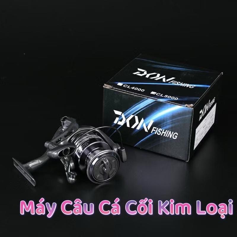  Máy Câu Cá Kim Loại CL 3000-7000 Máy Đứng Đủ Size Fishing Bắt Cá Đi Câu Tay Quay Mồi 