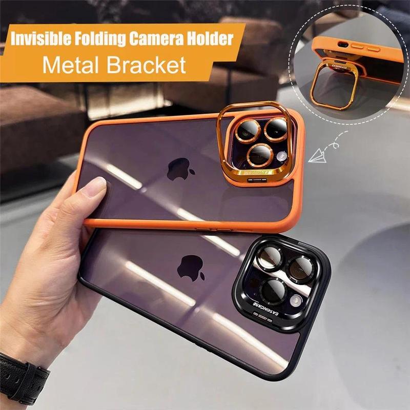 Product Introduction of Ốp Chân Đế Bảo Vệ Vòng Kim Loại, Cho iPhone 15 16 14 13 12 11 Pro Max 16 Plus, Bảo Vệ Kính Camera Ốp Lưng Trong Suốt, Với Vòng Kim Loại Ốp Bảo Vệ 3