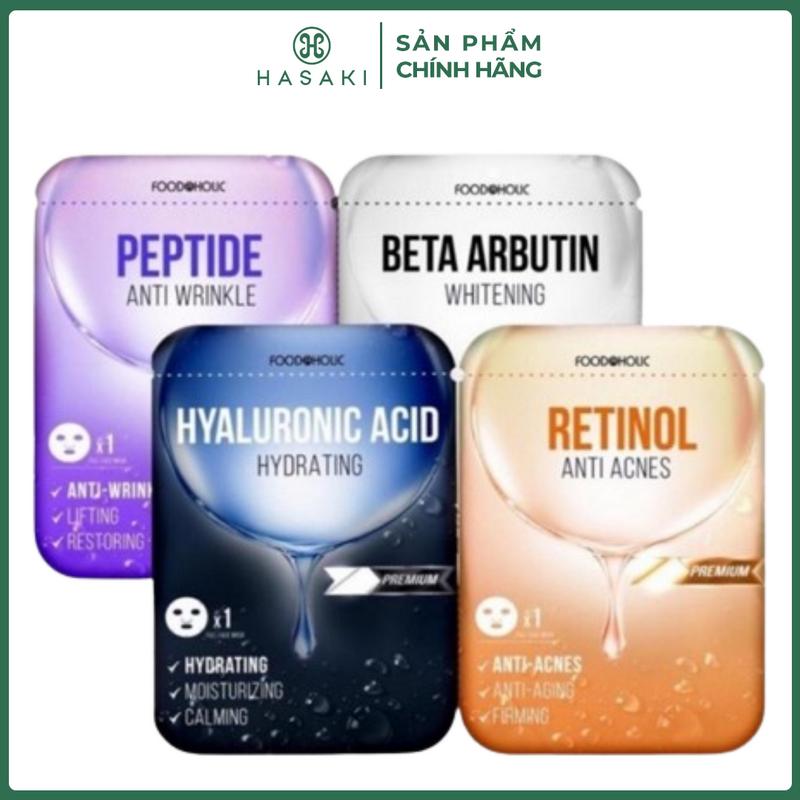  Mặt Nạ Tinh Chất Foodaholic Premium 23ml | HASAKI BEAUTY Làm Đẹp Da Dưỡng Ẩm Da 