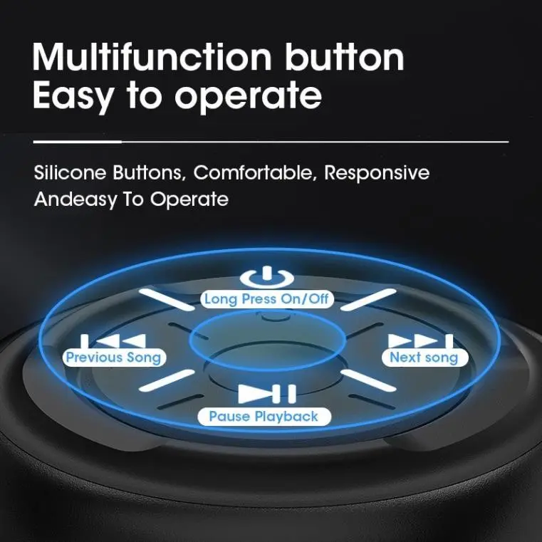 Loa Bluetooth NAPOD Mini Không Dây Đèn Led Rgb, Âm Thanh HIFI 360 Có Hỗ Trợ Thẻ Nhớ,  BẢO HÀNH 12 THÁNG. 4