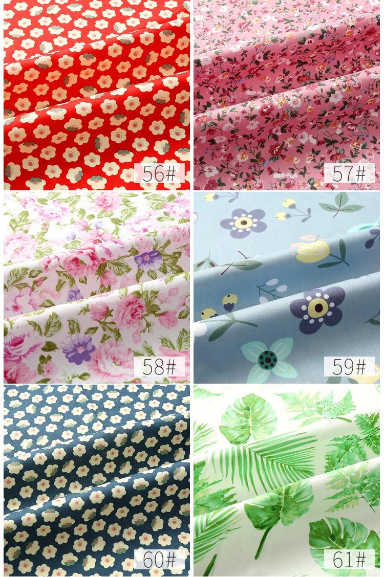 Product Introduction of Cotton Printed Fabric Small Flower Baby Dress Shirt Diy Bed Sheet Quilt Cover Fashion Sewing Wholesale Material Cloth by Meter 23