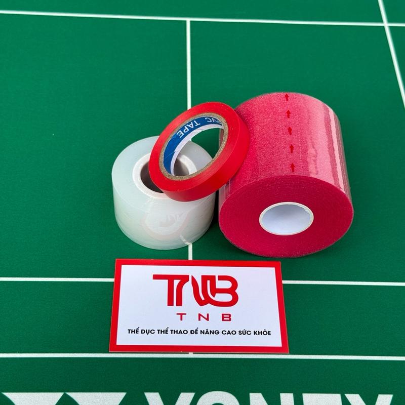 Combo phụ kiện quấn cán cầu lông: Cuốn cốt, băng keo chống thấm, băng keo cố định - Vợt Cầu Lông, Cán Vợt