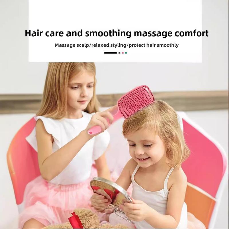Product Introduction of 12 Pieces Hairdressing Comb Spray Bottle Shampoo Comb Fluffy Tail Comb Wide-Tooth Comb Hair Bands Duckbill Clip Suit 1