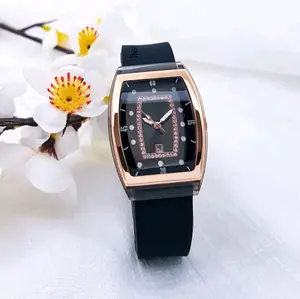 PROMO!!JAM TANGAN WANITA TERBARU//FREE BOX DAN BATERAI CADANGAN Analog