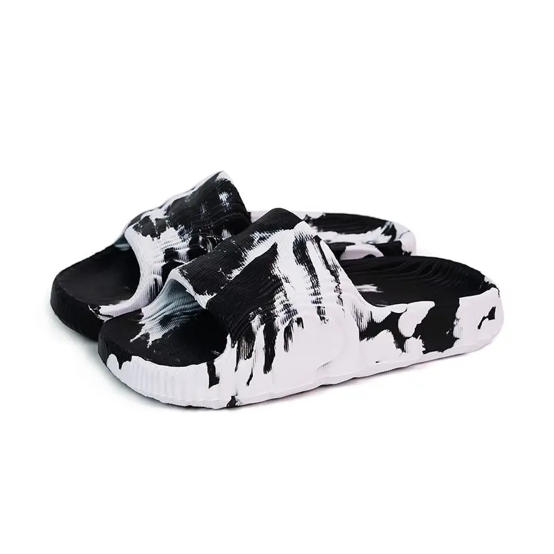 Limitless - Sandal Selop Pria Dewasa Adilette Luar Ruang Sendal Selop Dalam Ruangan Bahan peylon  Eva Phylon Promo Ramadhan Ramadhan Extra Seru viral Shoes Hitam 7