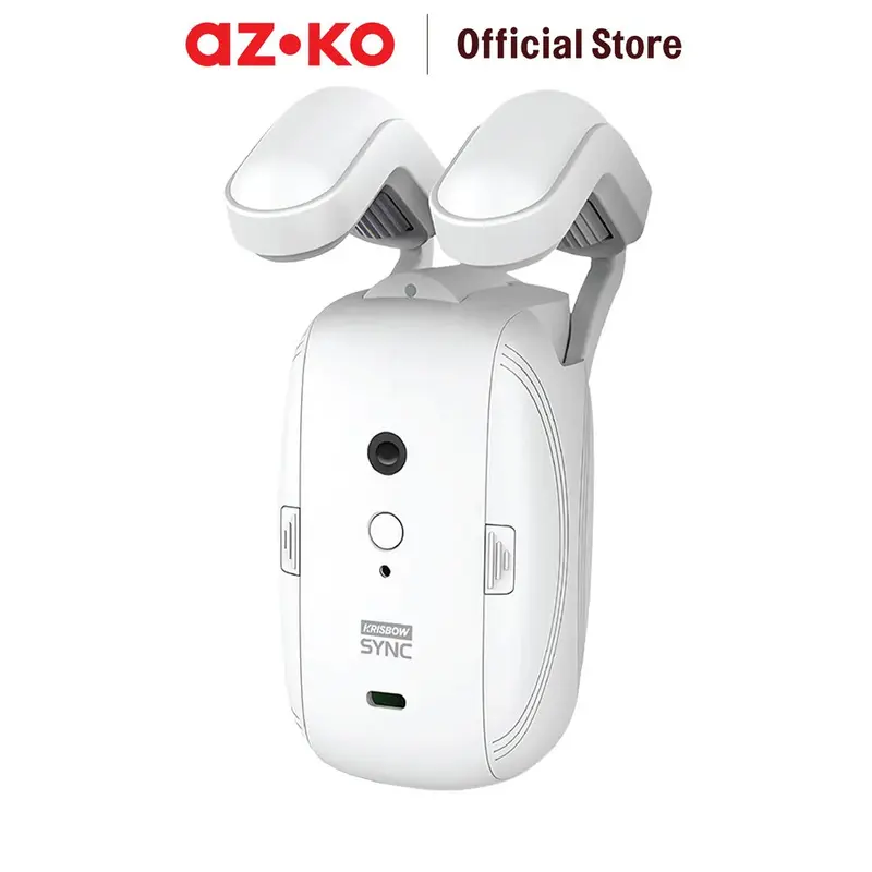 AZKO Krisbow Sync Smart Gorden Motor Wifi - Putih Smart Curtain Tirai Penutup Jendela Pintar Hordeng Kain Penghalang Cahaya Jendela 0