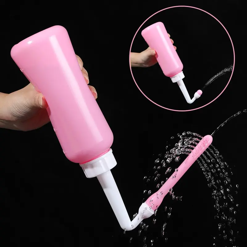 Shower Cleaning Tool, 1 Count Portable Feminine Cleansing Tools with Long & Short Nozzle Shower Head, Body Care Accessories for Women, Bathroom Bidet Water Tool, Feminine Products 0