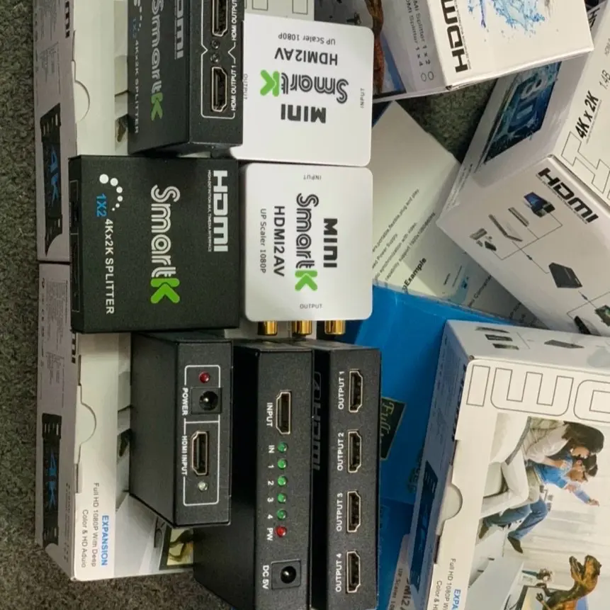 BỘ CHIA 1 HDMI RA 4 HDMI CAO CẤP SMARTK CHẤT LƯỢNG CAO