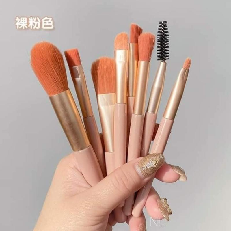 SET BỘ CỌ TRANG ĐIỂM 8 MÓN cho Nữ ( màu ngẫu nhiên)