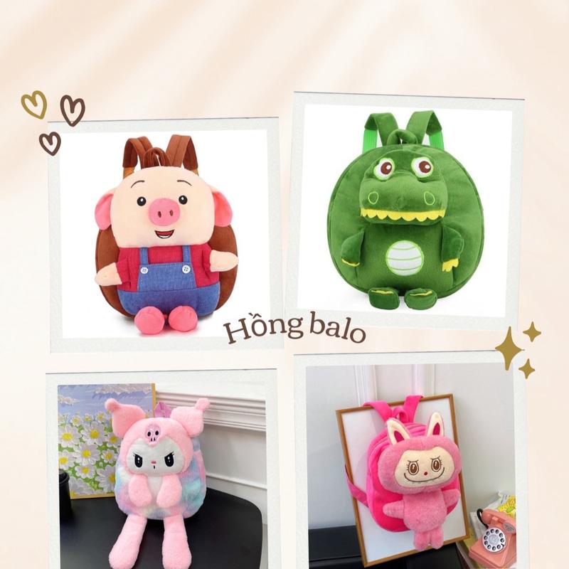 Balo kuromi mẫu mới 2024, balo labubu , balo cho bé, Balo mầm non, size 26cm đựng 2 bộ đồ, 2 miếng bỉm 2 hộp sữa