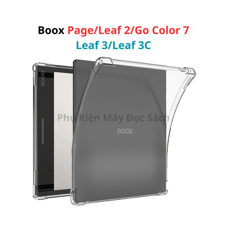 Ốp Lưng Silicone Boox Page Go Color 7 Leaf 2 Leaf 3 Leaf 3C Case Máy Đọc Sách Boox Page Leaf 2 Leaf 3 Leaf 3C