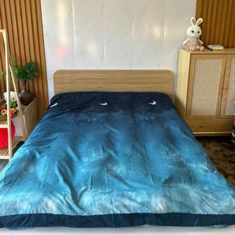 (Bọc nệm) Vỏ bọc nệm topper nhiều mẫu nhiều size