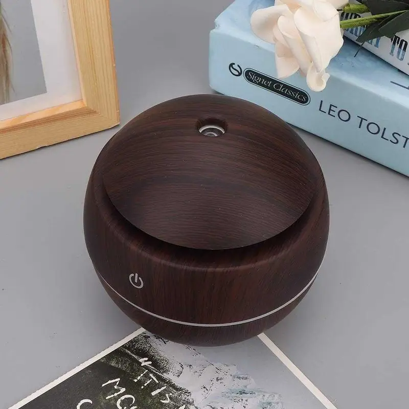 Taffware HUMI Air Humidifier Aromatherapy Oil Diffuser Wood 130ml - H41 Kabel 4