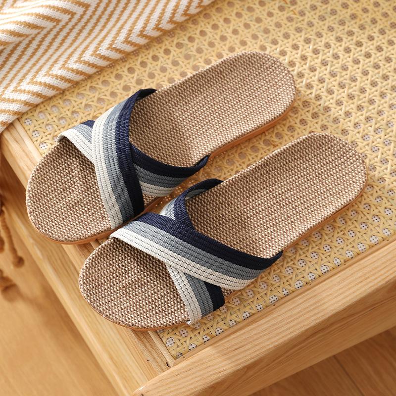 Product Introduction of [Có sẵn đủ size] Dép cói quai chéo cho NAM, mang nhà, đi làm, đi biển, dạo phố 30