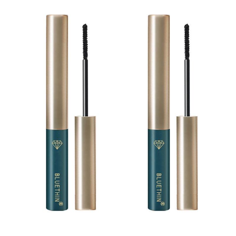BLUETHIN-Mascara làm cong mi, chống nhòe, không thấm nước, mỏng, chải mi, kéo dài mi, lâu trôi 7