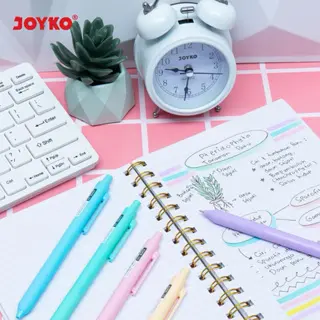 (1 Pack) Gel Pen Pulpen Pena Joyko GP-367 Yoi Gel 0.5 mm isi 5 Pcs 6