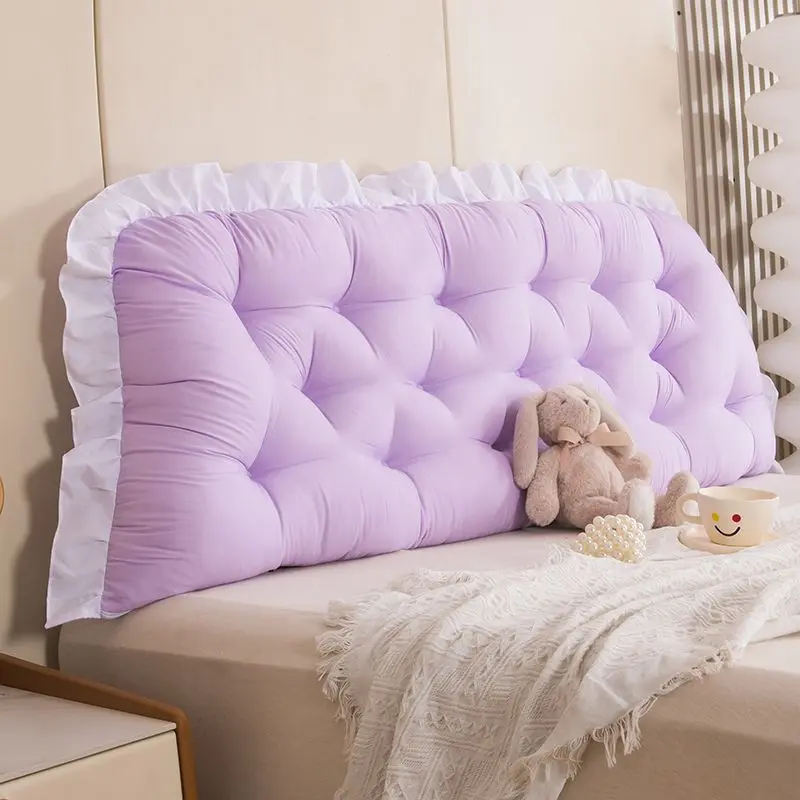 Đệm Ghế Sofa Đầu Giường Đệm Nệm Mềm, Tựa Lưng Lớn, Phong Cách Ins, Đồ Trang Trí Giường Công Chúa Dễ Thương, Vỏ Mềm Tatami, Thích Hợp Cho Ký Túc Xá Và Ghế Sofa 6
