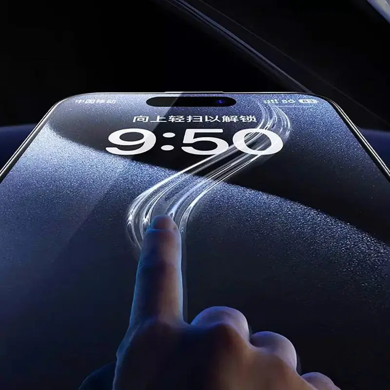 [ 360°] Kính Cường Lực WIWU iPrivacy Chống Nhìn Trộm 4 Chiều Khung Trợ Dán Lấy Bụi iPhone 16 Pro Max / 15 Plus/ 14/13/12 4