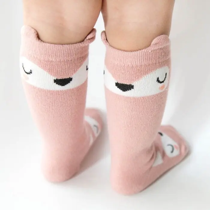 Kaos Kaki Panjang Anak Bayi Anti Slip Korea Motif Import Karakter Lucu 7