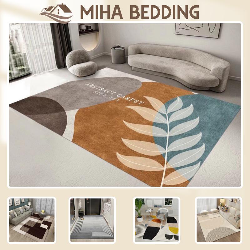 Tặng Thảm Bali Thảm Trải Sàn Phòng Khách Phòng Ngủ Bali Nỉ Lì Bắc Âu 5D Thảm Trải Chân Giường Các Kích Cỡ Lớn Nhỏ