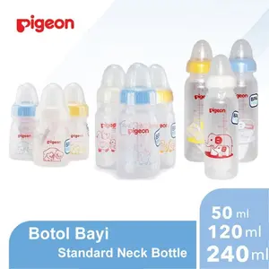 Pigeon Bottle Standard | Botol Susu Bayi 50ml / 120ml / 240ml [Random]