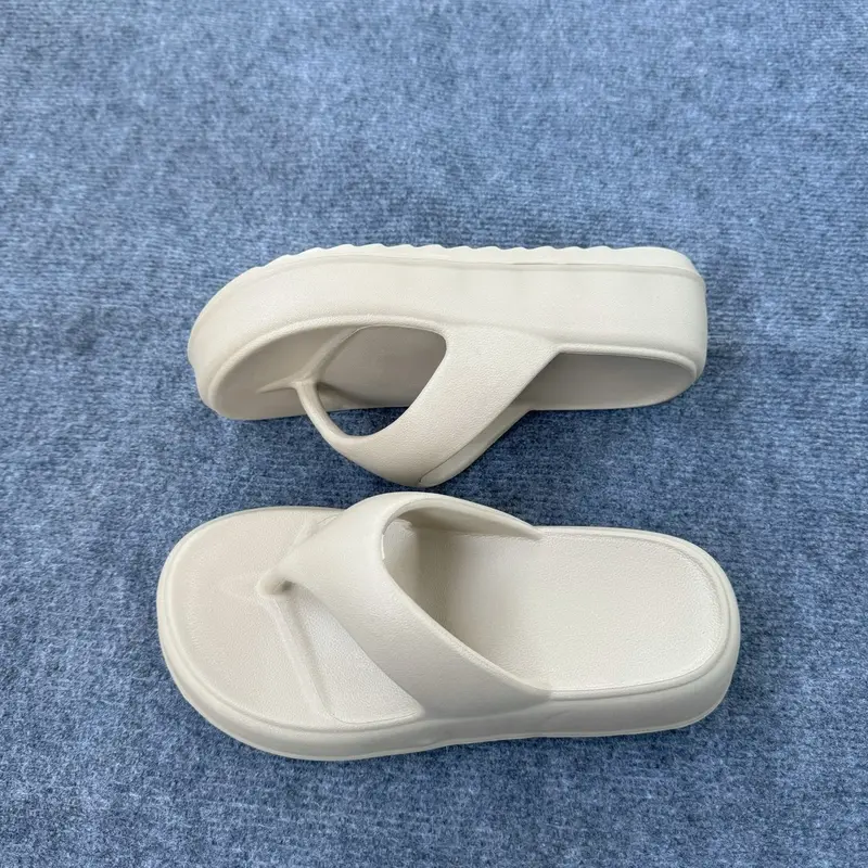 Dép bánh mì sỏ ngón cao 5 phân siêu nhẹ PUWA  ( 2 size đi chung 1 đôi , 36 mang thoải mái ) 3