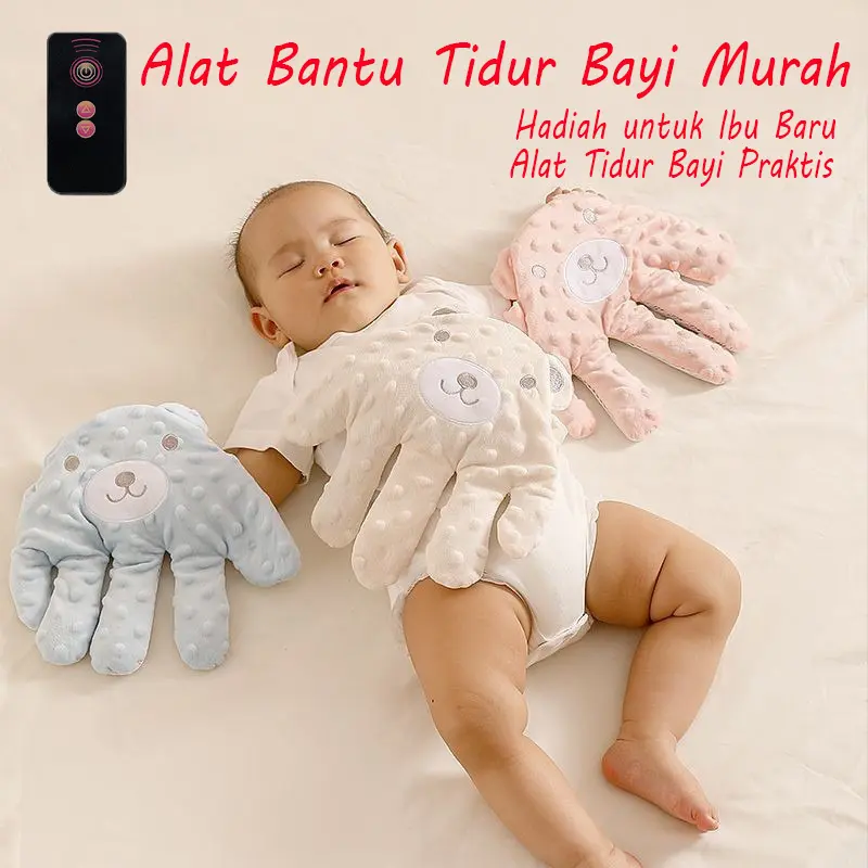 COD Soothing Palm Baby Anti-Startle Shock Artifact/Anti-Flatulence/Automatic Clapping /membujuk bayi untuk tidur sambil berbaring artefak Alas Perlak