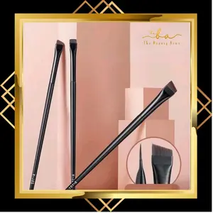 Kuas Make Up / Kuas Eyeliner / Kuas Alis / Bevel Brush Eyebrow & Eyeliner Brush